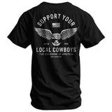 Support Your Local Cowboys Men's T-Shirt