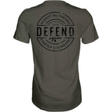 DEFEND AGAINST ALL ENEMIES MEN'S T-SHIRT