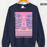 90s Anime Basketball Sunset Vaporwave Unisex T-Shirt