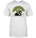 Earth Day Rebecca the Male Black Swan T Shirt