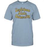 Homefieldapparel Retro Louisiana State University Script T-Shirt
