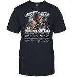 Fast And Furious 20 Years 2001-2021 The Fast Saga Signature shirt