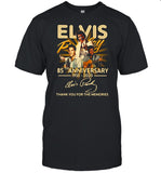 Elvis Presley 85th Anniversary 1935 2020 Signature Thank You For The Memories shirt