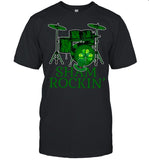 Drums Sham Rockin Happy St Patricks Day shirt_1