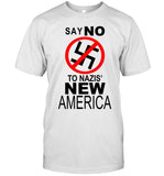 Kanye West Say No To Nazis' New America Shirt Limited