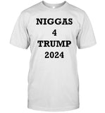Georgia Man T-Shirts Niggas 4 Trump 2024