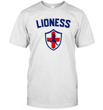 Lioness England Flag Badge 2023 t shirt