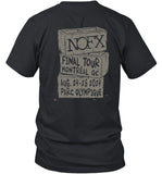 Limited NOFX August 24-25 2024 Parc Olympique Montreal QC Shirt