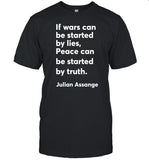 Christian Haffner If Wars Can Be Started By Lies Peace Can Be Started By Truth Julian Assange