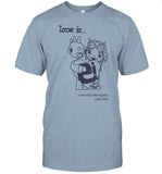 Emergency Inter Com Love Is Baby Shirt New