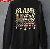 Blame It All On My Roots Garth Brooks Country Music Unisex T-Shirt