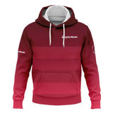 Golf Taylor Made 124th U.S. Open Pinehurst Sports Hoodie Shirt Red Gradient Stripes Pattern All Over Print Hoodie Shirt