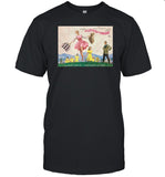 Liz Churchill Wearing The Sound Of Music Shirt
