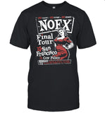 40 Years 40 Cities 40 Songs Nofx Final Tour San Francisco 2023 T-Shirt