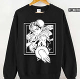 Black N White Chun-Li Street Fighter Art Unisex T-shirt
