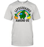 Leprechauns Among Us Imposter Rainbow St Patricks Day shirt