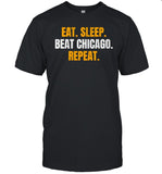 Green Bay Packers Eat Sleep Beat Chicago Repeat shirt