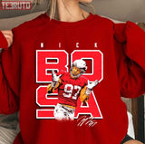 #97 Nick Bosa With Signature Unisex Sweatshirt