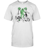 Creature From The Black Lagoon Ink Art High Quality Limited Shirt