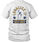 Legalize It Charles Booker For U.S. Senate T-Shirt