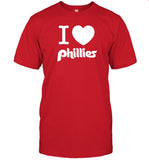 I Heart Phillies Night Shirt Philadelphia Phillies