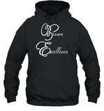 Doknowsworld Wearing Brown Excellence Hoodie