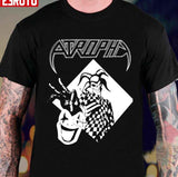 Black N White Atrophy Band Socialized Hate Graphic Unisex T-shirt