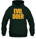 Evil Doer Green & Orange Hoodie