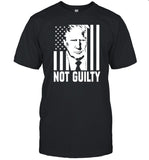 Hodgetwins Trump Not Guilty Flag Limited Shirt