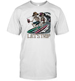 Let's Trip Skeleton Surf T Shirt
