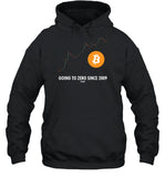 Going To Zero Since 2009 Bitcoin Hoodie
