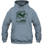 American Mink Marsh Wren Blueberry Tufted Loosestrife Eastern Newt Brook Trout Hooded Sweatshirt