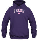 Freshlove Purple Varsity Hoodie