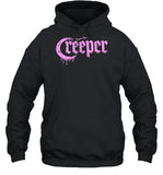 Creeper Purple Logo Hoodie