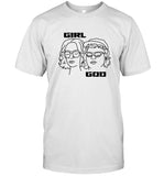 Grace Freud Girl God Face Shirt