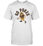 Limited Go Pokes Wyoming Cowboys Pistol Pete Football Shirt