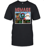 Fantasy Football Homage Christmas Rudolph And Santa Sweatshirt