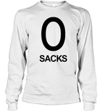 Kansas City Chiefs Patrick Mahomes Zero Sacks Shirt