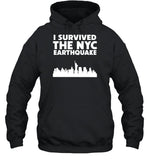 I Survived The Nyc Earthquake 2024 Hooded Sweatshirt