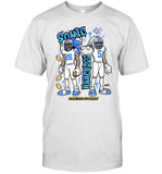 Lions Nation Unite Detroit Sonic And Knuckles Shirt 2024