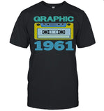 60th Birthday Essential Best Of 1961 Cassette Tape shirt_1