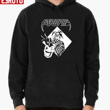 Black N White Atrophy Band Socialized Hate Graphic Unisex T-shirt