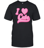 Limited Girls Next Level I Love Cake Shirt