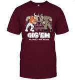Gig Em Sarge Kyle Field Nov 30 2024 New T-Shirt