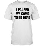 Limited Nikola Jokić I Paused My Game To Be Here Shirts