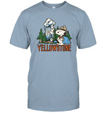 limited Peanuts Snoopy x Yellowstone National Park t shirt