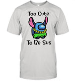 Among Us Stitch idk bro you look sus shirt