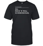 Echoandthebussy Manic Street Preachers All Rock N Roll Is Homosexual Tee