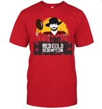 5 Jimmy G Red And Gold Redemption Tee