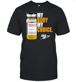 Funnyahhtees My Body My Choice Tren Tee